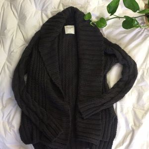 Chunky knit cardigan